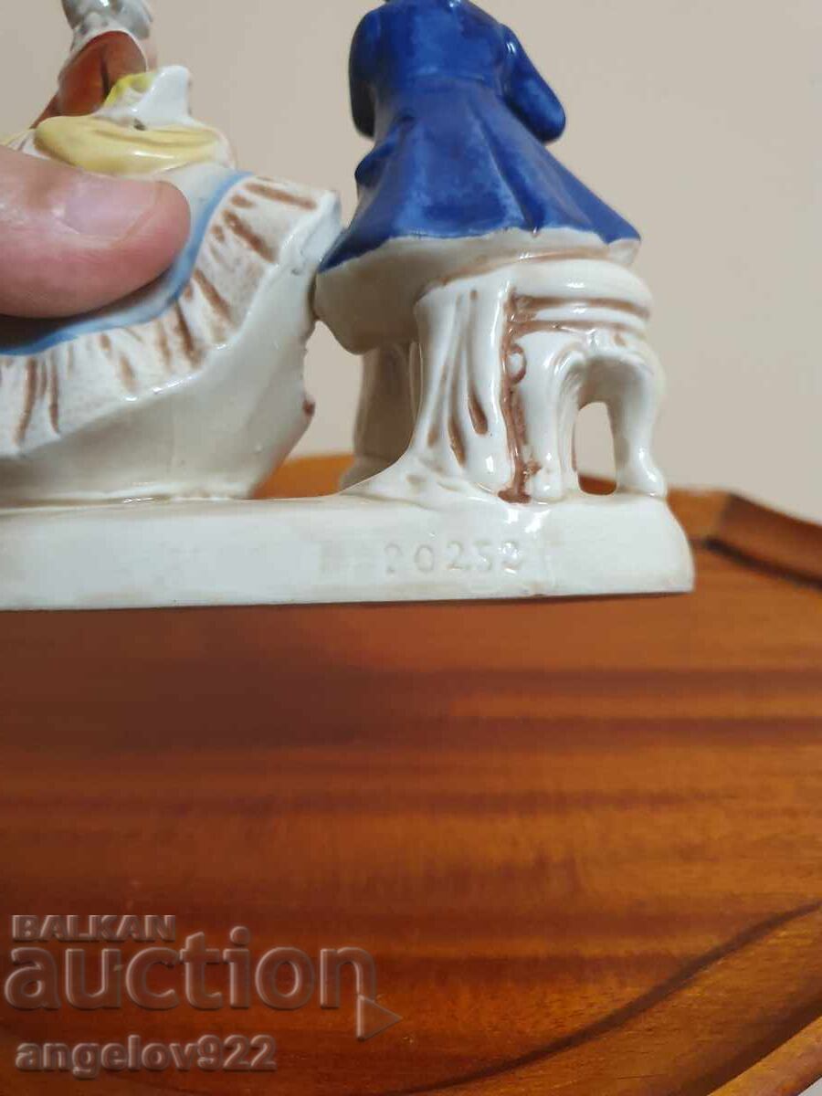 Figurină statuetă veche din porțelan german!!! - 5
