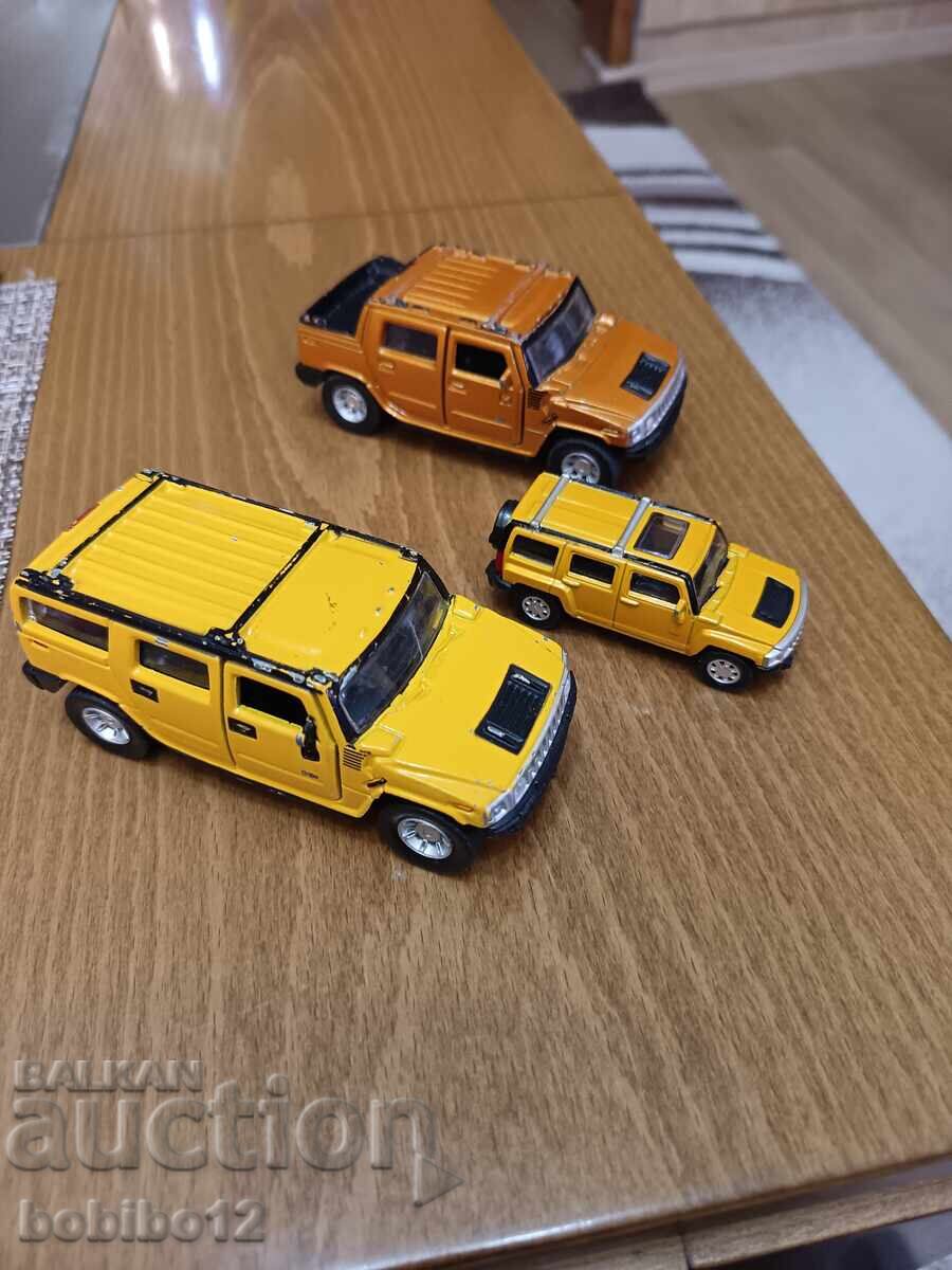 Δημοπρασία Σειρά μεταλλικών αυτοκινητάκια HUMMER 1:46