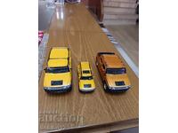 Лот метални колички ХАМЪР/Hummer  1:46