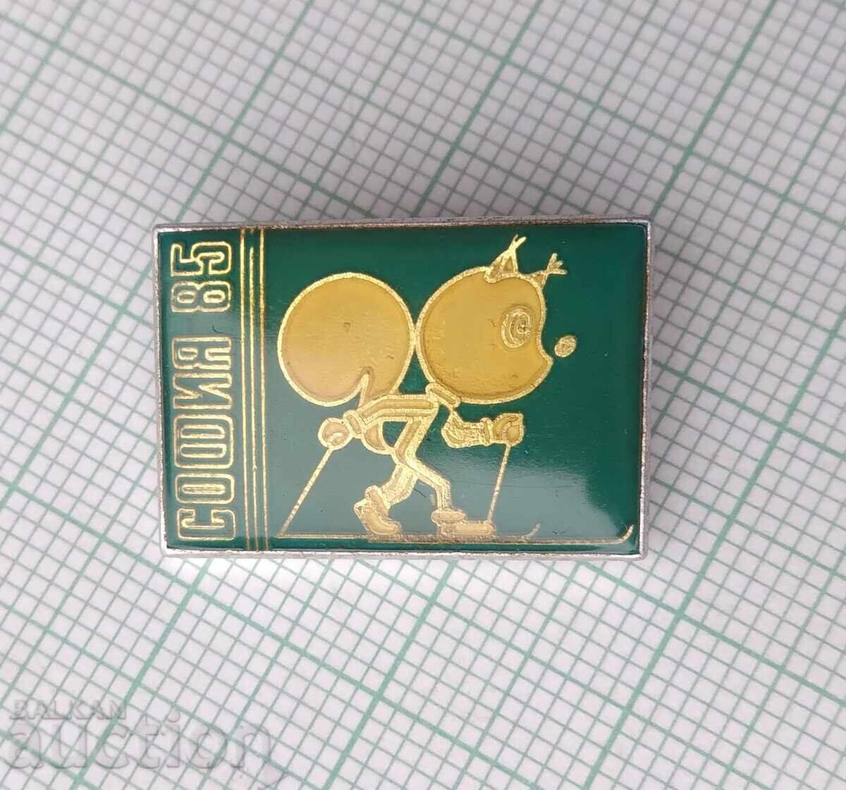 19291 Badges - Ski Race Sofia 1985 with price € 1.02 | 1.99 BGN