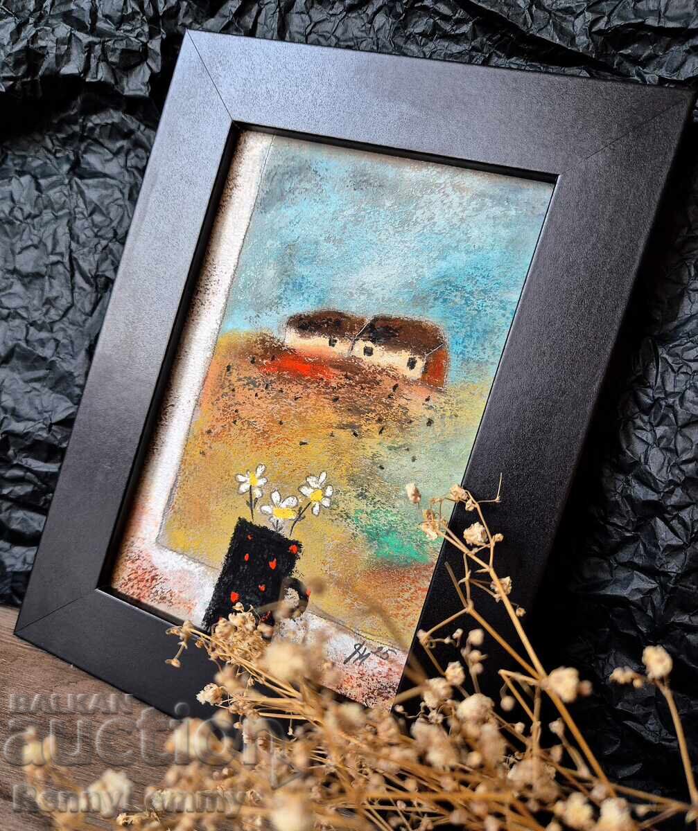 Licitație Fereastră, miniatură pastel