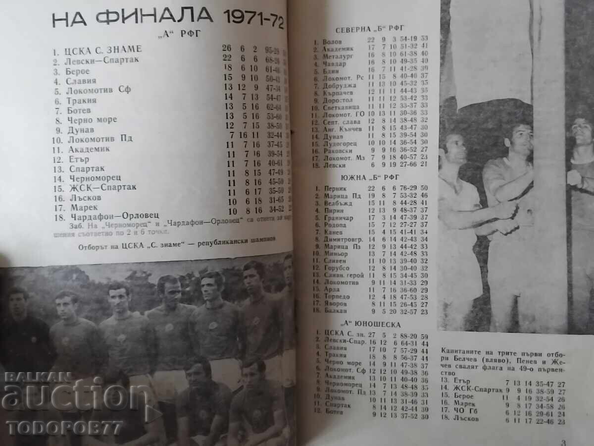 Παλιό πρόγραμμα ποδοσφαίρου 1972 - σπάνιο - 5 Παλιό πρόγραμμα ποδοσφαίρου 1972 - σπάνιο - 5