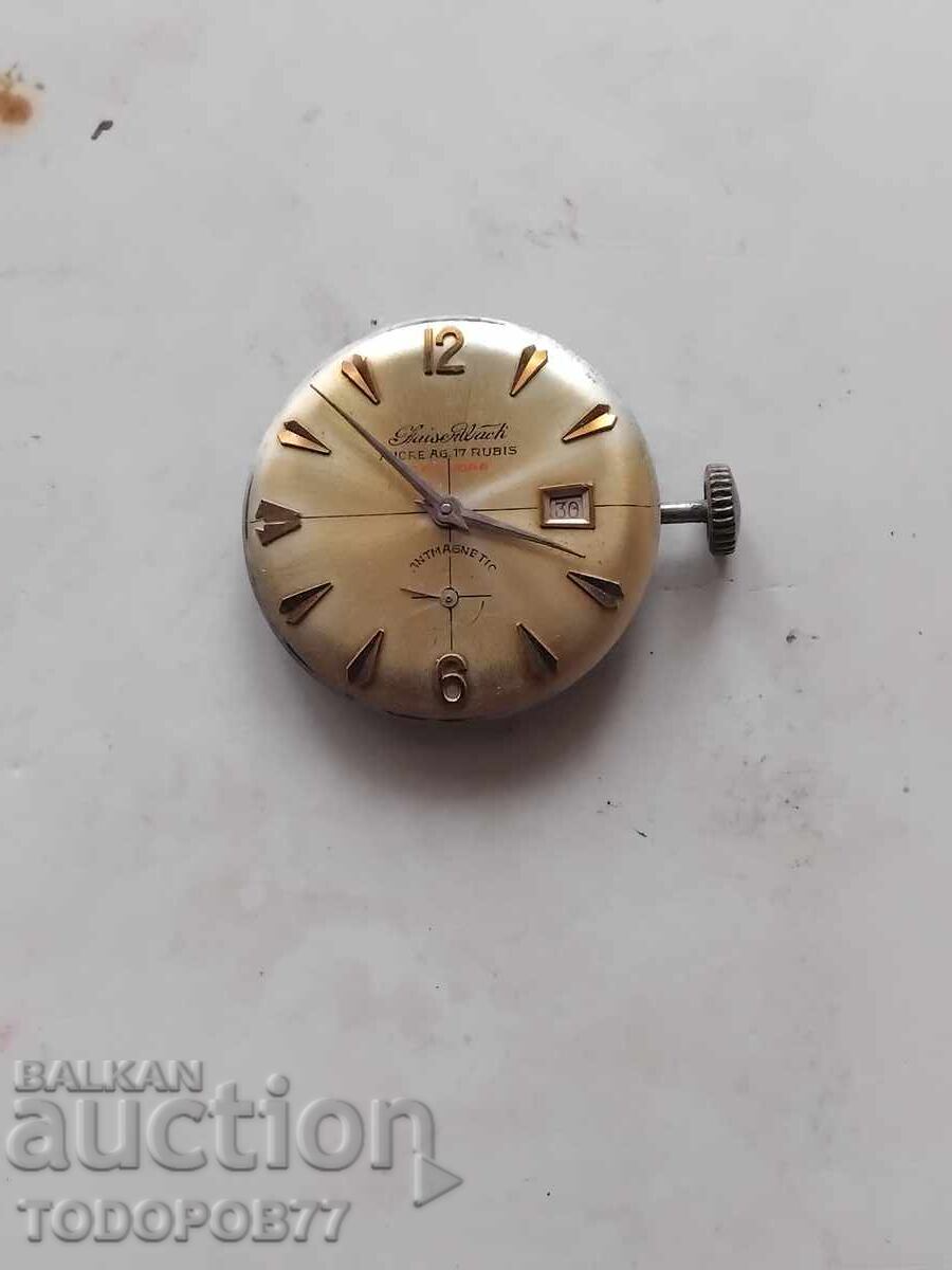 Auction Movement from an old wristwatch Auction Movement from an old wristwatch