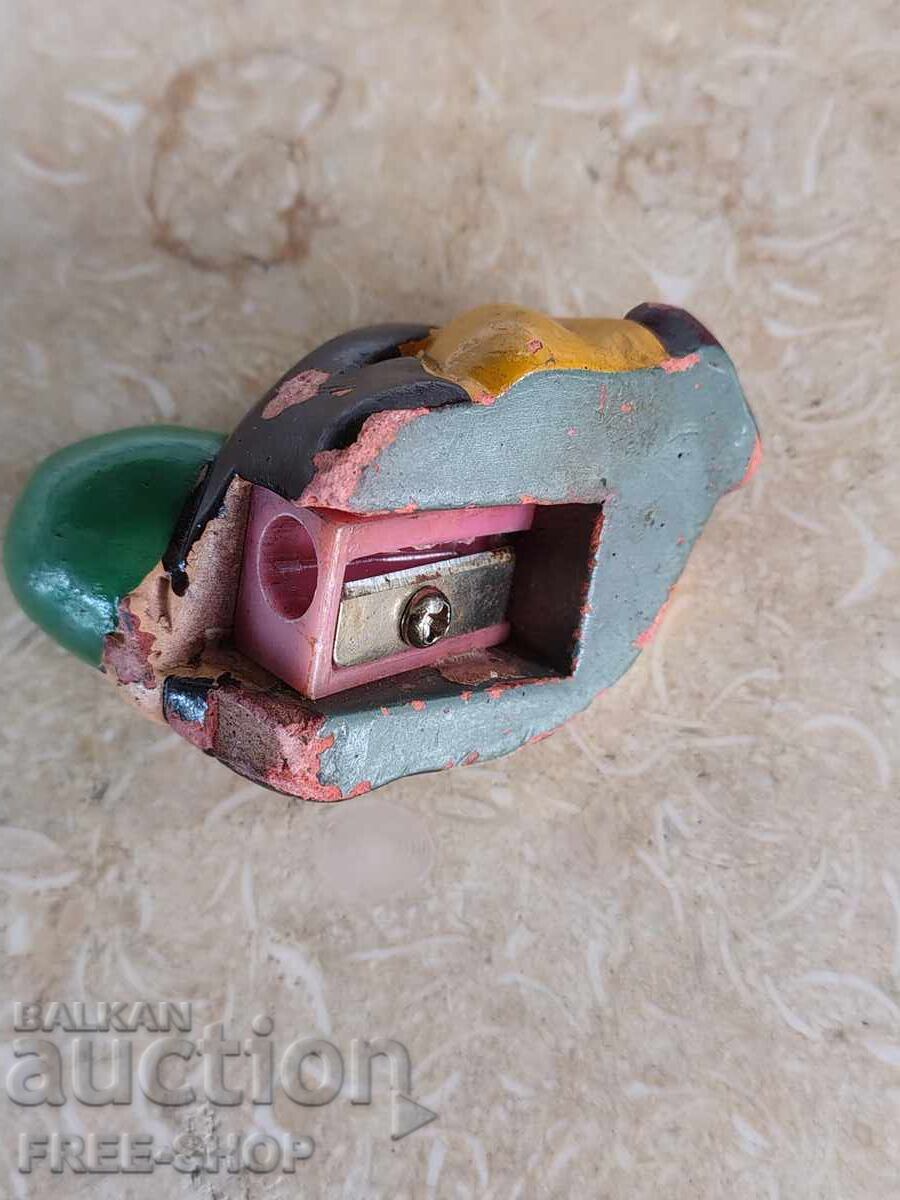 Auction Old ceramic pencil sharpener Auction Old ceramic pencil sharpener