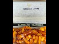 Παλιό κεχριμπαρένιο κολιέ