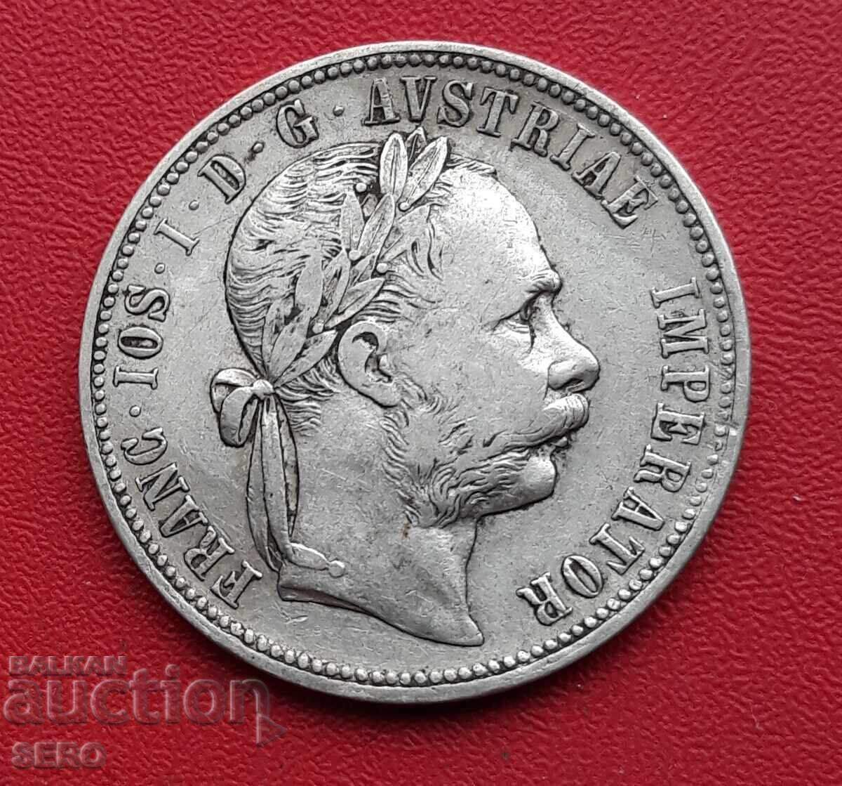 Австро-Унгария-1 флорин 1879 с цена € 39.88 | 78.00 лв.