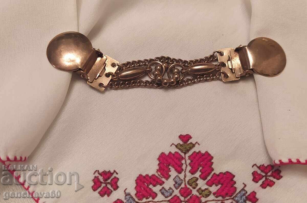Cataramă vintage pentru vestă, cămașă, pulover, pelerină - 6