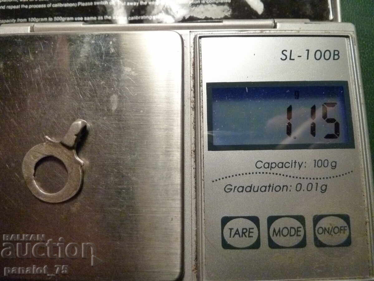 BIJUTERIE DIN ARGINT, AMULET RENASCENTAL - 6