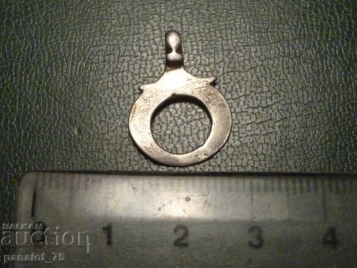 BIJUTERIE DIN ARGINT, AMULET RENASCENTAL