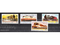 1985. Гвинея. 150-годишнината на влаковете в Германия.