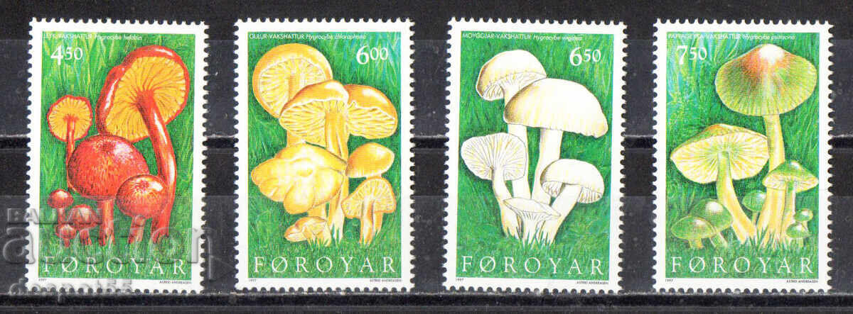1997. Νήσοι Φερόε. Φερόε μανιτάρια