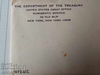 Set de monede necirculate SUA 1972