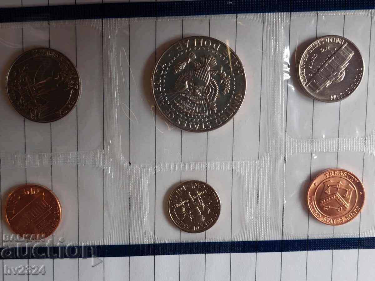 Set de monede necirculate SUA 1986 - 5