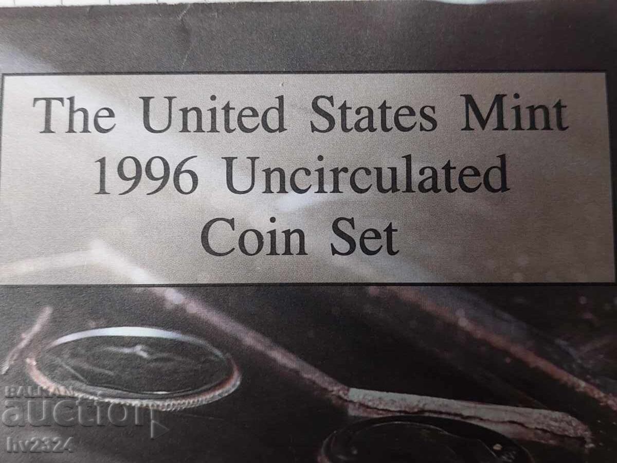 Set monede necirculate SUA 1996