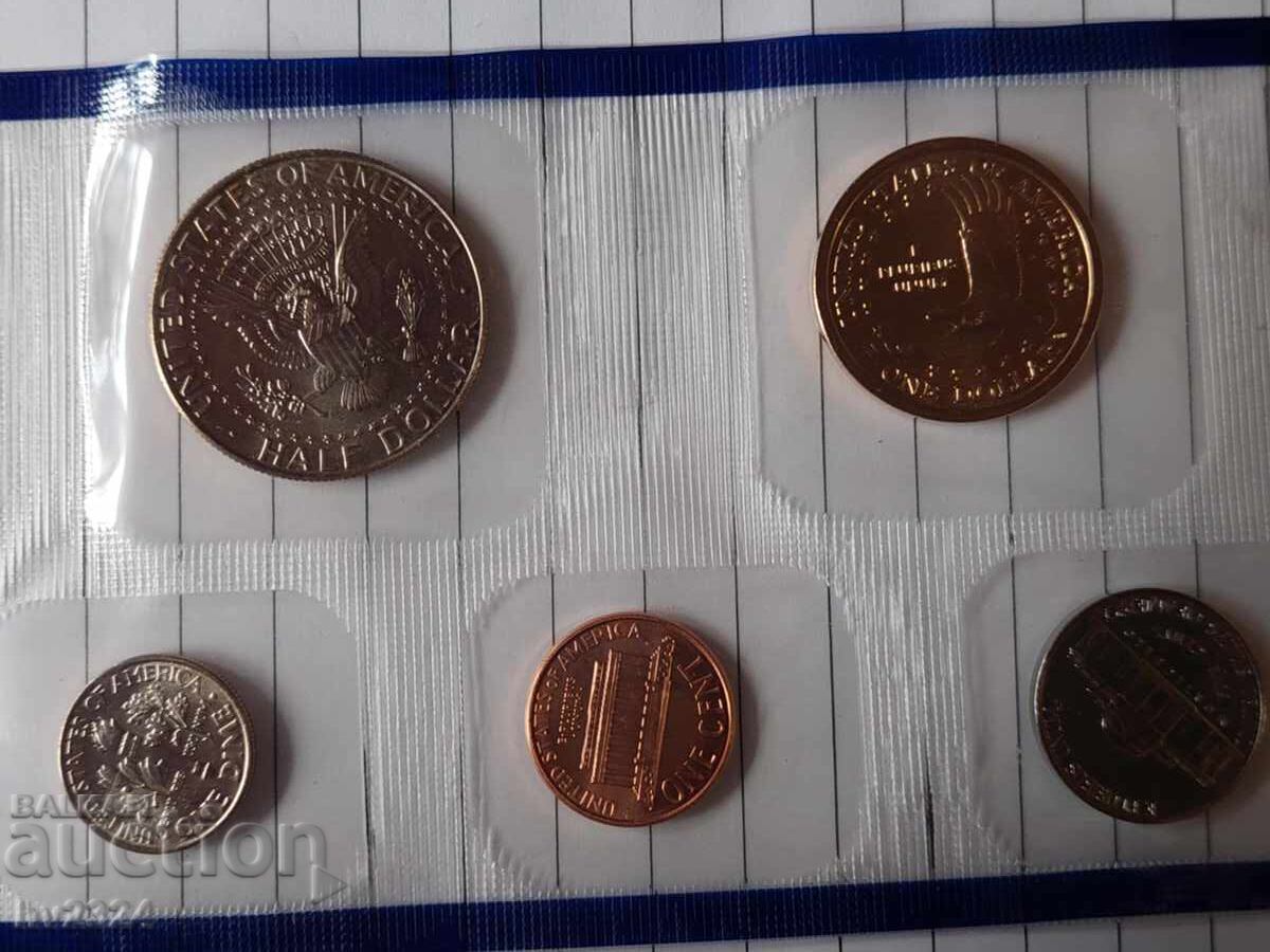 Аукцион Комплект нециркулирали монети САЩ 2000 г.