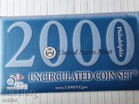 Set de monede necirculate SUA 2000