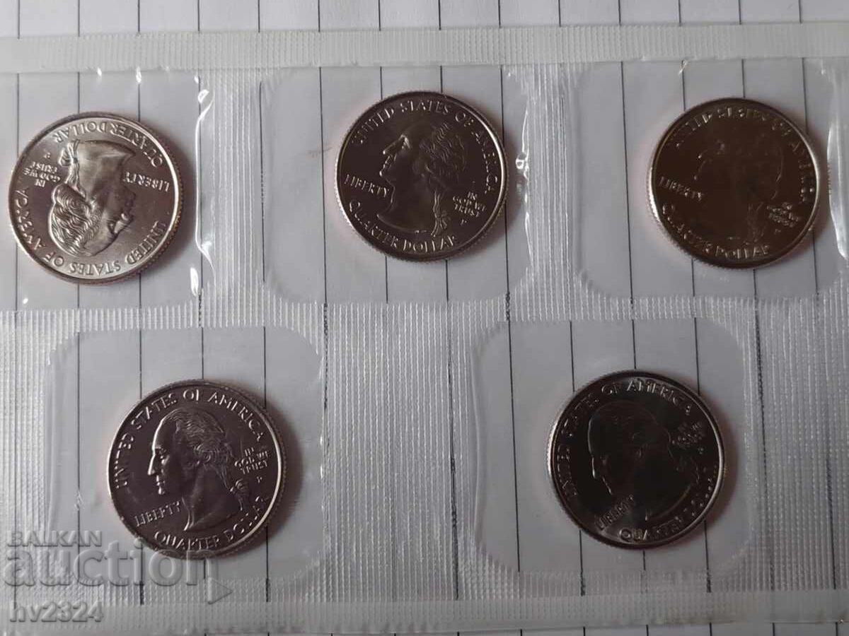 Livrarea Set de monede necirculate SUA 2005