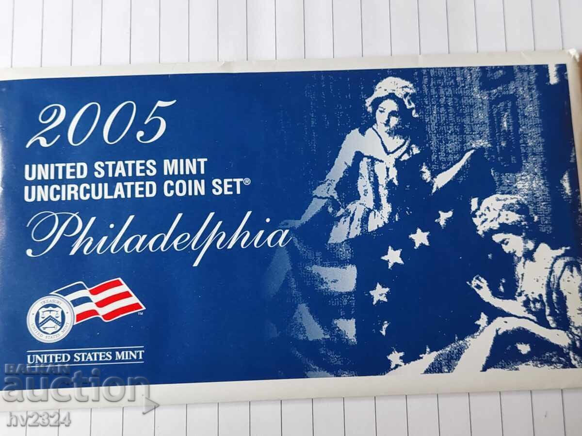 Set de monede necirculate SUA 2005
