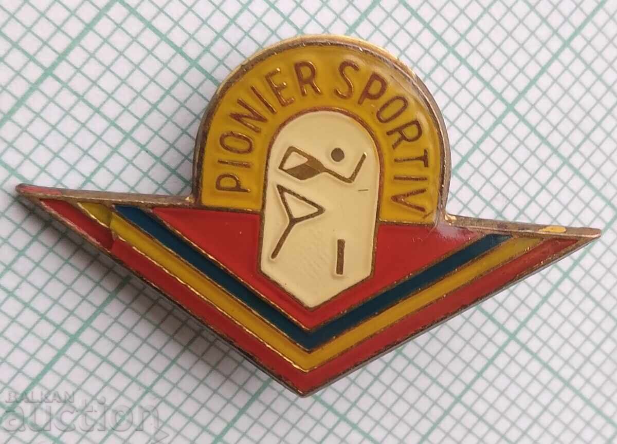 19297 Badge - Pioneer Sportsman 1st Grade Romania 19297 Badge - Pioneer Sportsman 1st Grade Romania