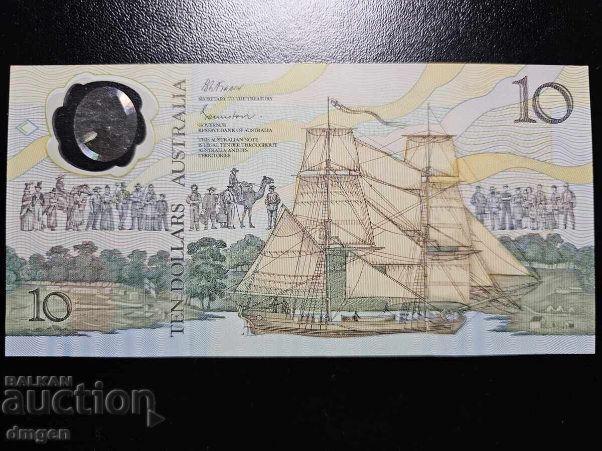 Аукцион 10 долара Австралия 1988