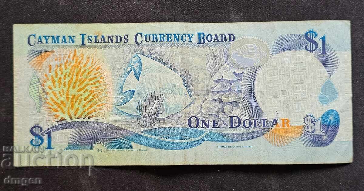 1 dolar Insulele Cayman 1996 cu preț € 7.67 | 15.00 BGN