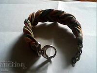 Όμορφη ασημένια βραχιόλι 925