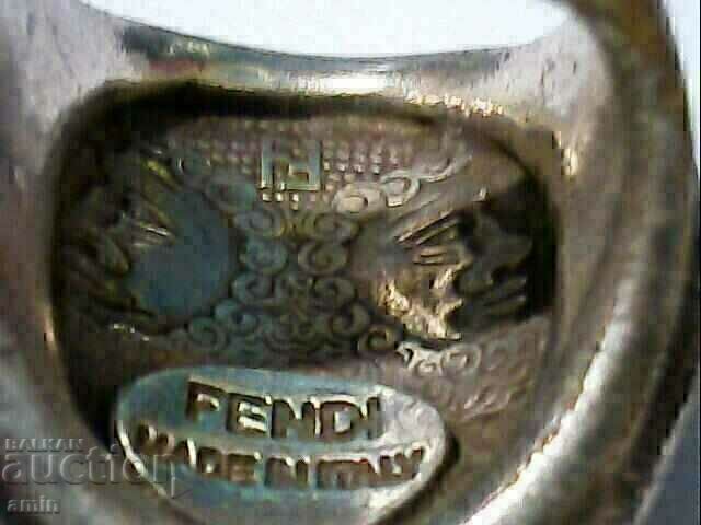 A very beautiful Fendi Italia ring, very reduced with price € 25.56 | 49.99 BGN A very beautiful Fendi Italia ring, very reduced with price € 25.56 | 49.99 BGN