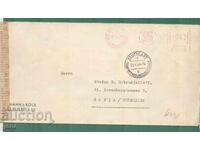 GERMANIA 1944. Stuttgart-Sofia cenzurat nj7