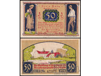 ❤️ ⭐ Германия Achim 1921 50 пфенинга UNC нова ⭐ ❤️