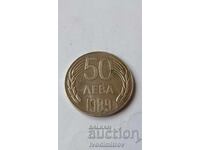50 BGN 1989