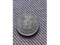 1 coroană 1988, Danemarca