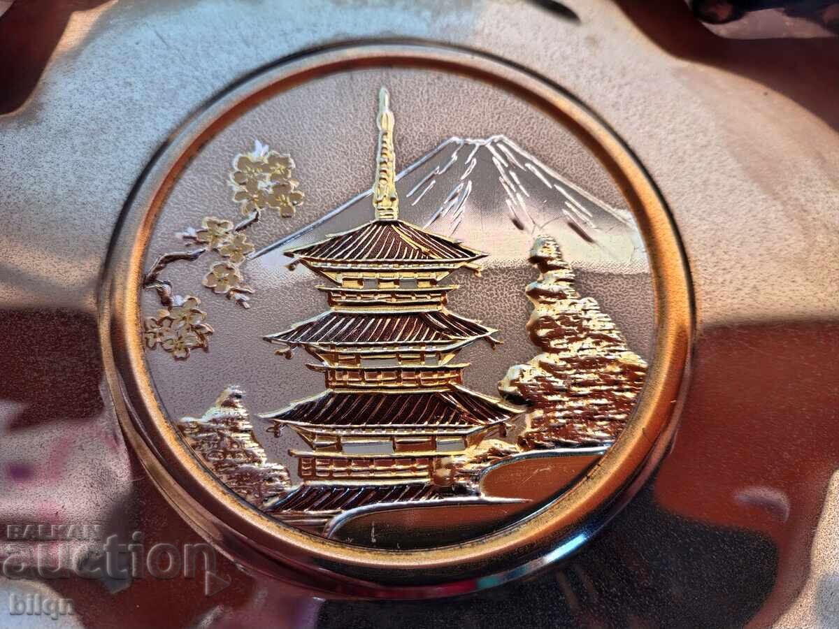 Παράδοση Εξαιρετικό Επιχρυσωμένο Σκεύος - Φρουτιέρα