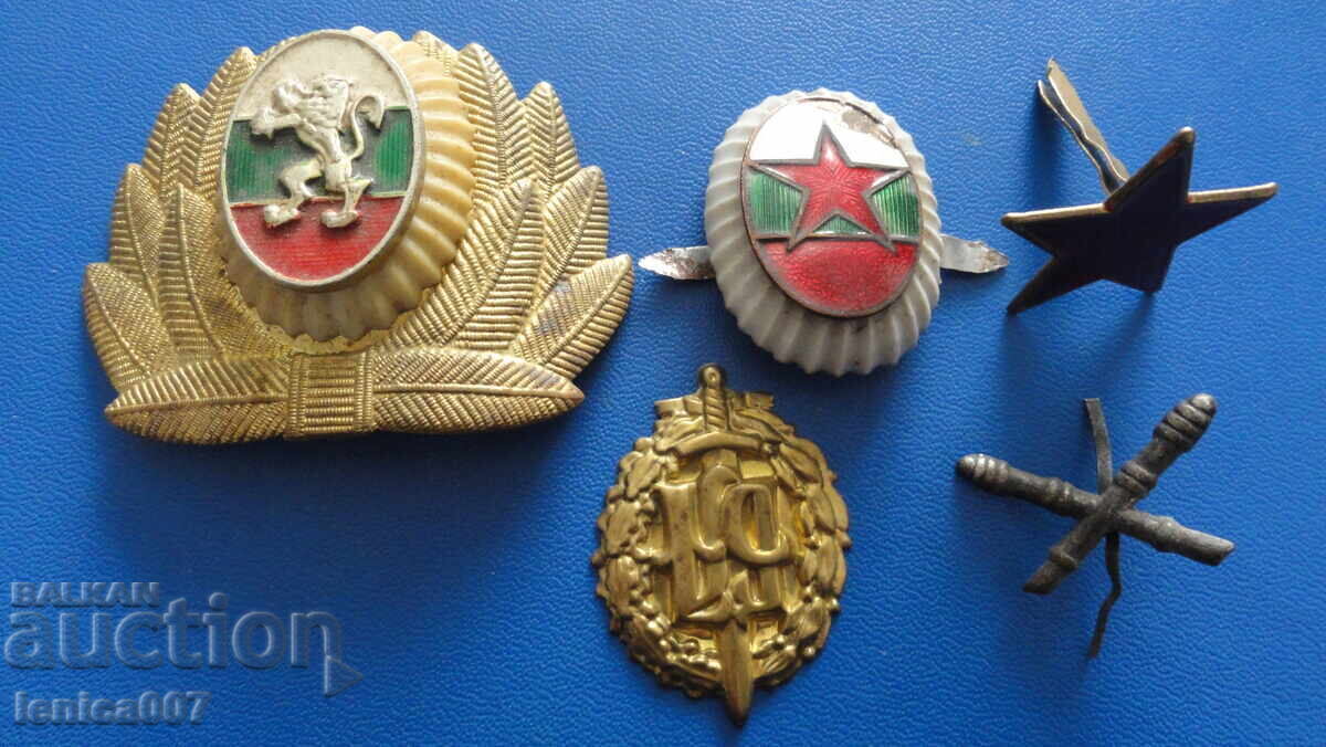 Λοτ Κοκάρδες - 5 τεμάχια