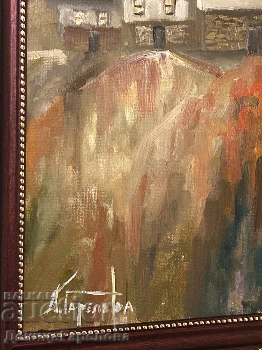 Παράδοση Δενίτσα Γκαρέλοβα πίνακας 30/40 "Λαϊκοί χοροί" Παράδοση Δενίτσα Γκαρέλοβα πίνακας 30/40 "Λαϊκοί χοροί"