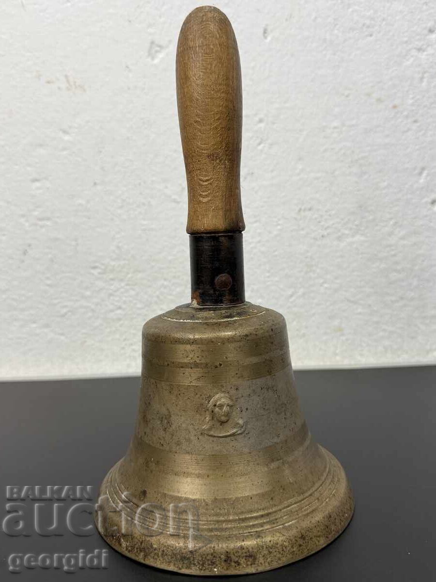 Голяма ръчна палубна камбана / звънец. №7789 Голяма ръчна палубна камбана / звънец. №7789