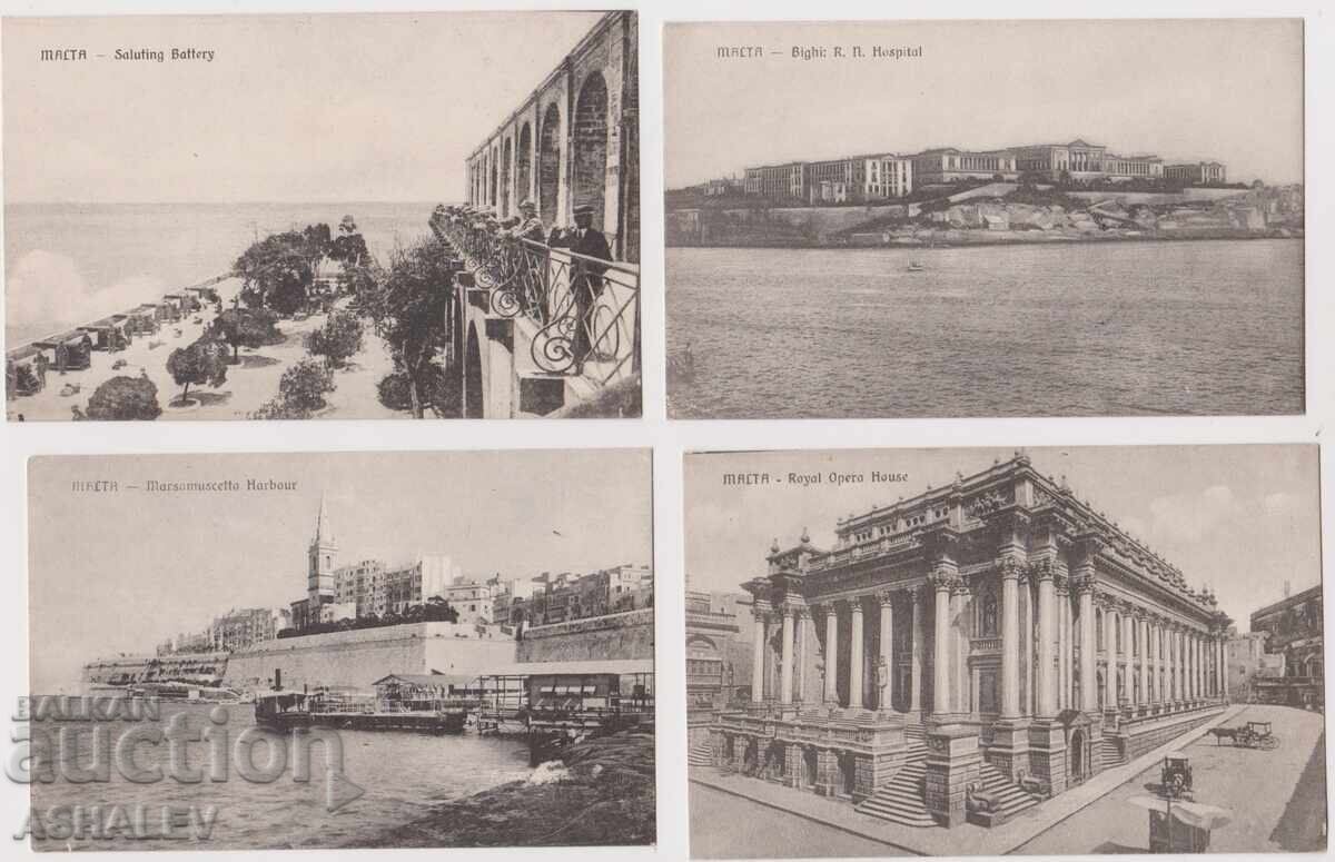 Malta 4 car. uncirculated 1930