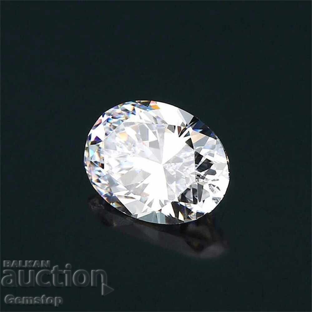 BZC! 3.80 ct. diffusion sapphire oval from 1st! with price € 0.01 | 0.02 BGN