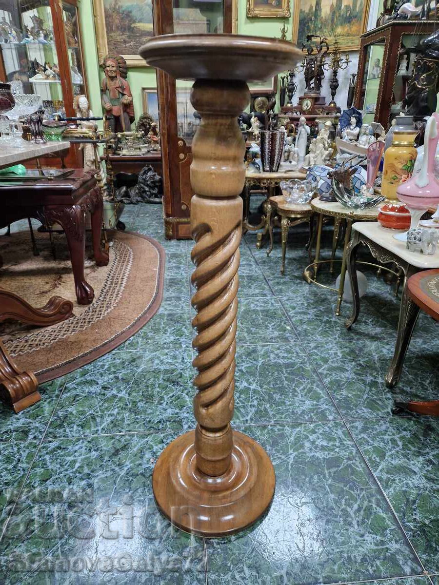 Licitație Coloană antică franceză unică din lemn