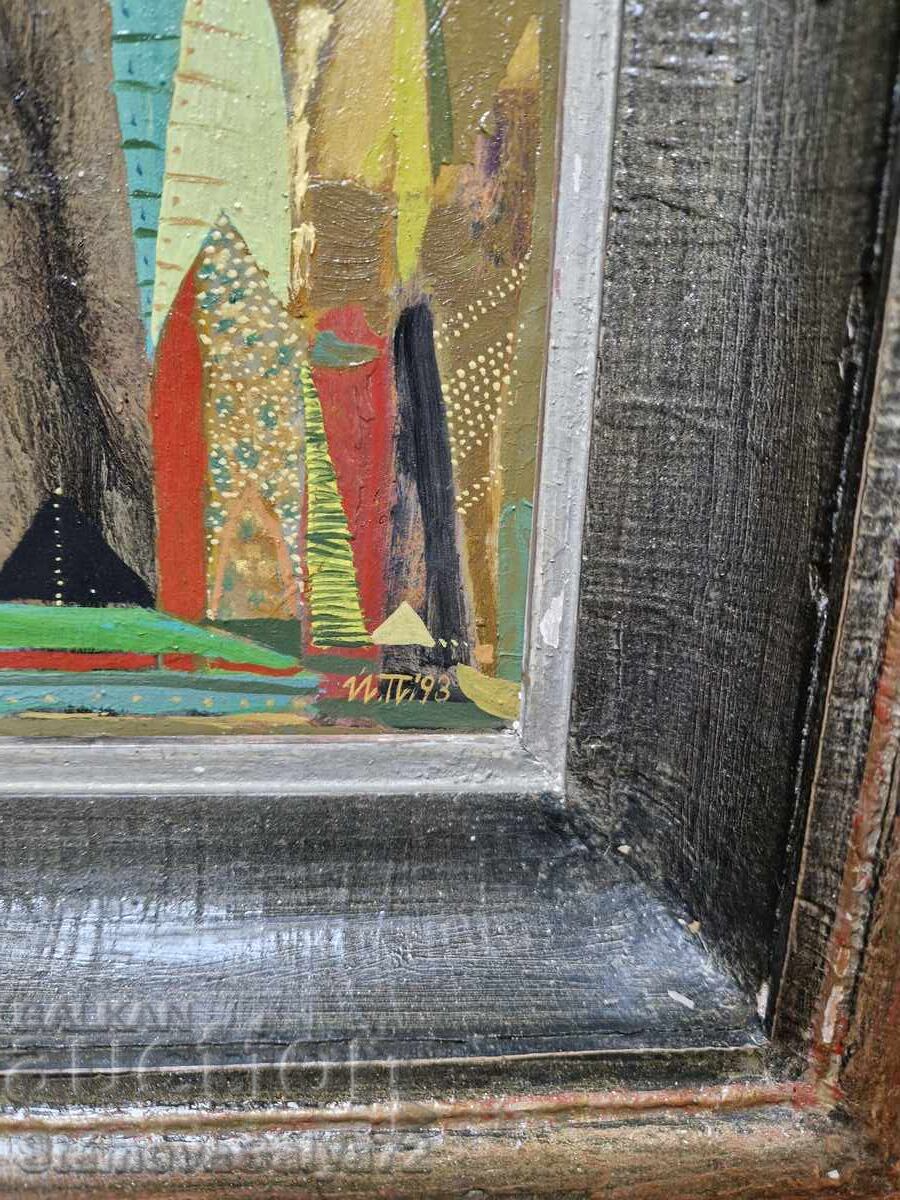 Tablou grafic original, unic, de autor bulgar - 5