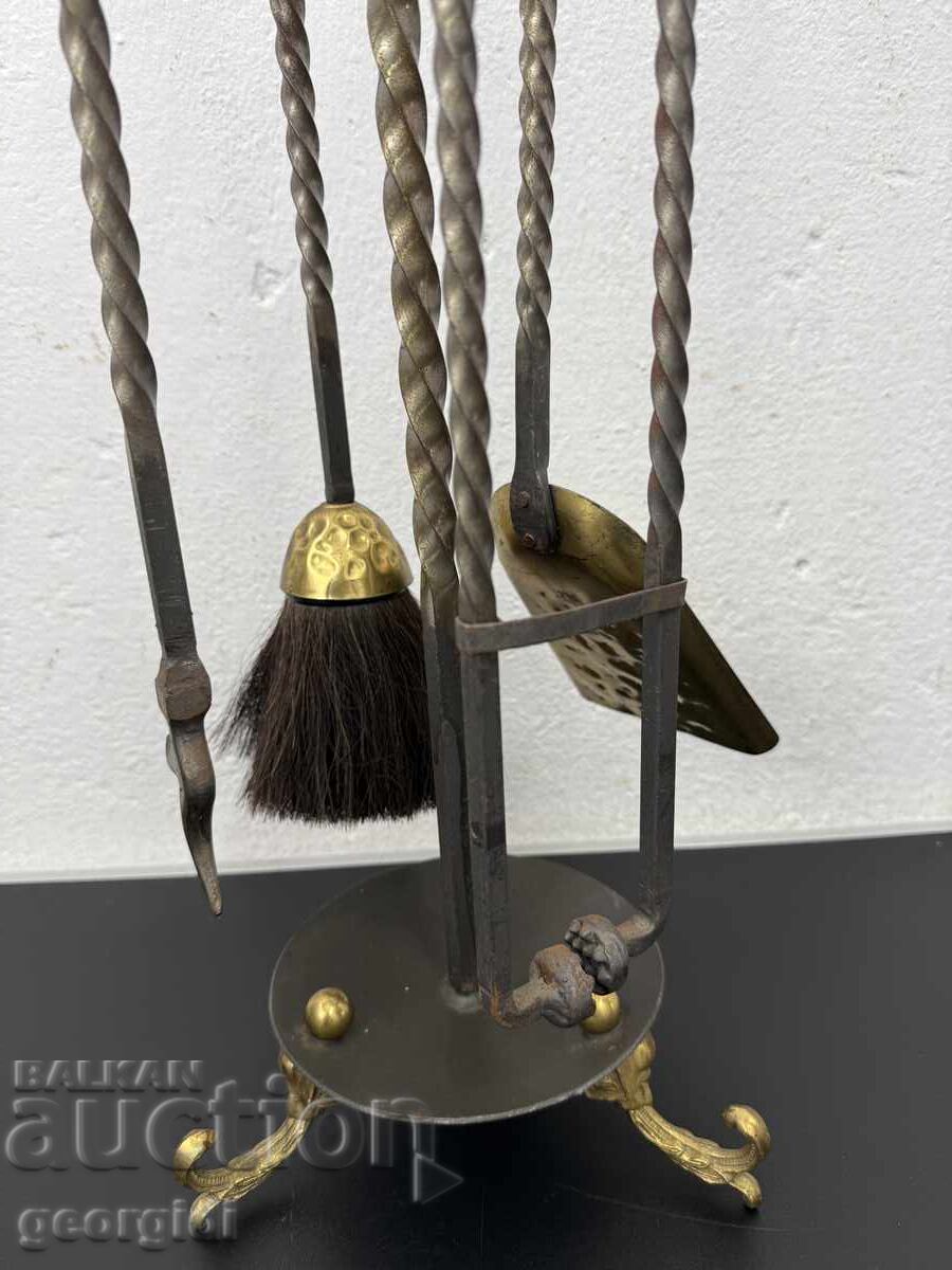 Delivery of Tool set / fireplace tools. No. 7793 Delivery of Tool set / fireplace tools. No. 7793