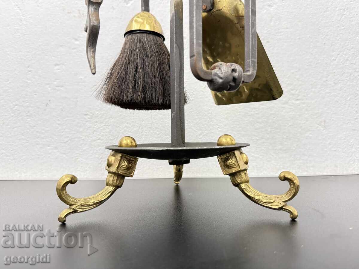 Tool set / fireplace tools. No. 7793 - 5 Tool set / fireplace tools. No. 7793 - 5