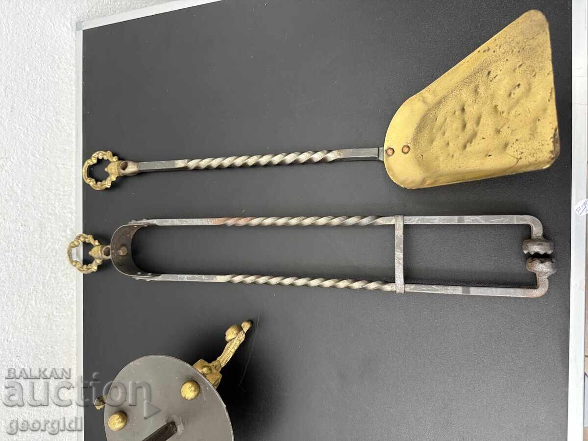 Tool set / fireplace tools. No. 7793 - 7 Tool set / fireplace tools. No. 7793 - 7