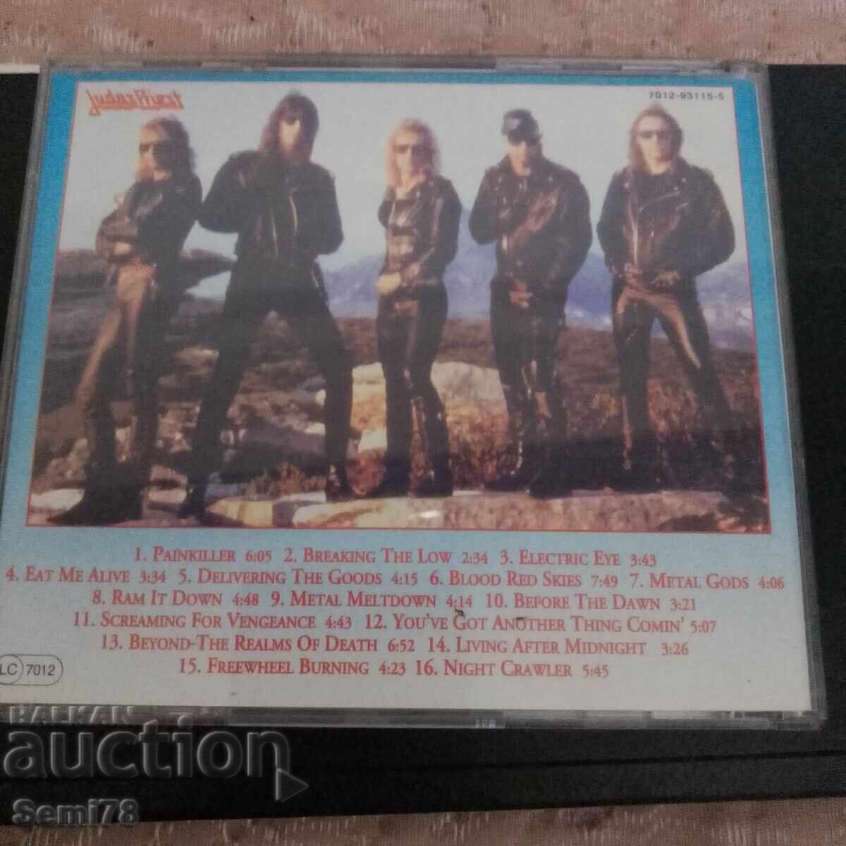 JUDAS PRIEST - CD - POK cu preț € 3.00 | 5.87 BGN