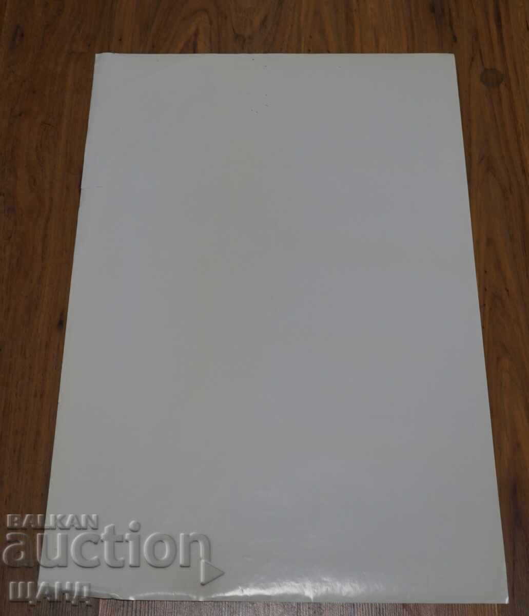 1991 Original Exhibition Poster by Artist Ivan Nenov with price € 6.29 | 12.30 BGN