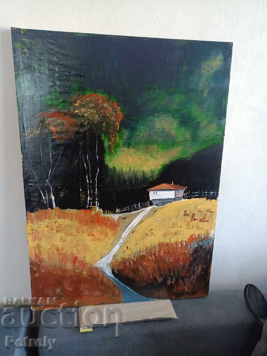 Auction  Large oil painting