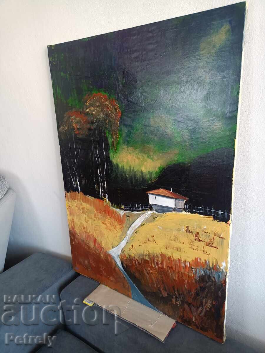 Delivery of Large oil painting