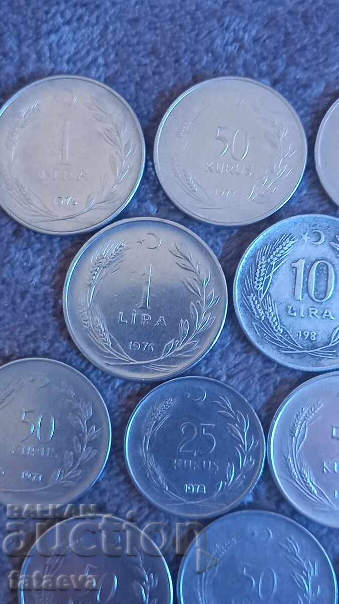 Auction  Lot Turkey, Turkish old coins