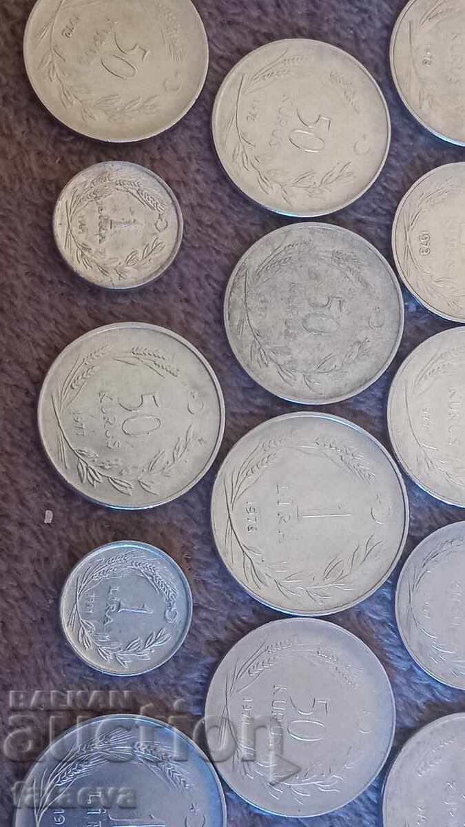 Delivery of Lot Turkey, Turkish old coins