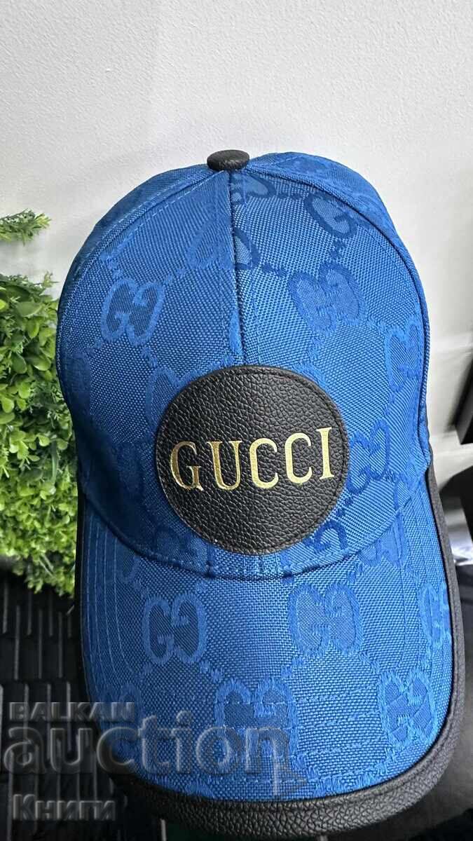Шапка Gucci с козирка Шапка Gucci с козирка