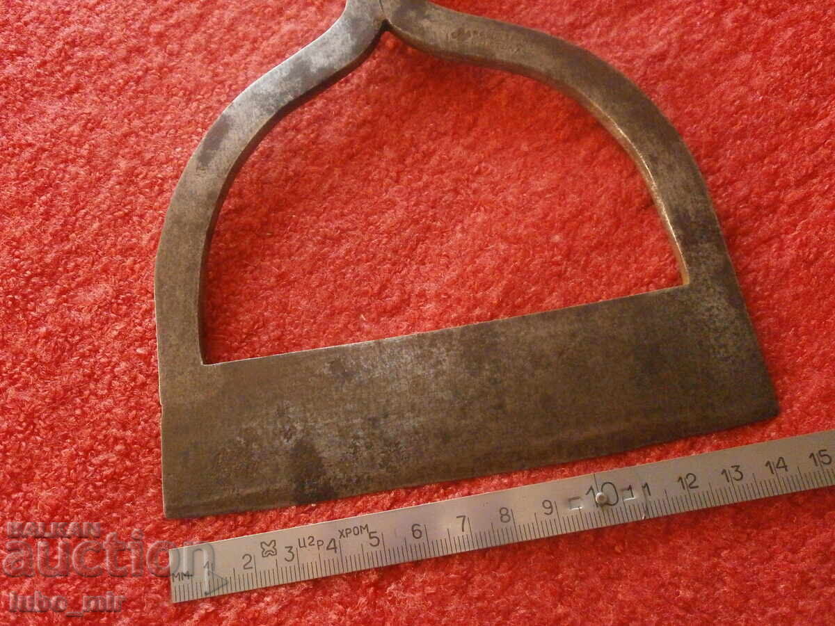 Auction  Antique Forged Swedish Meat Cleaver